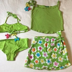 Swimsuit bikini set (4 pieces)